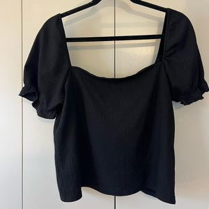 square neck top